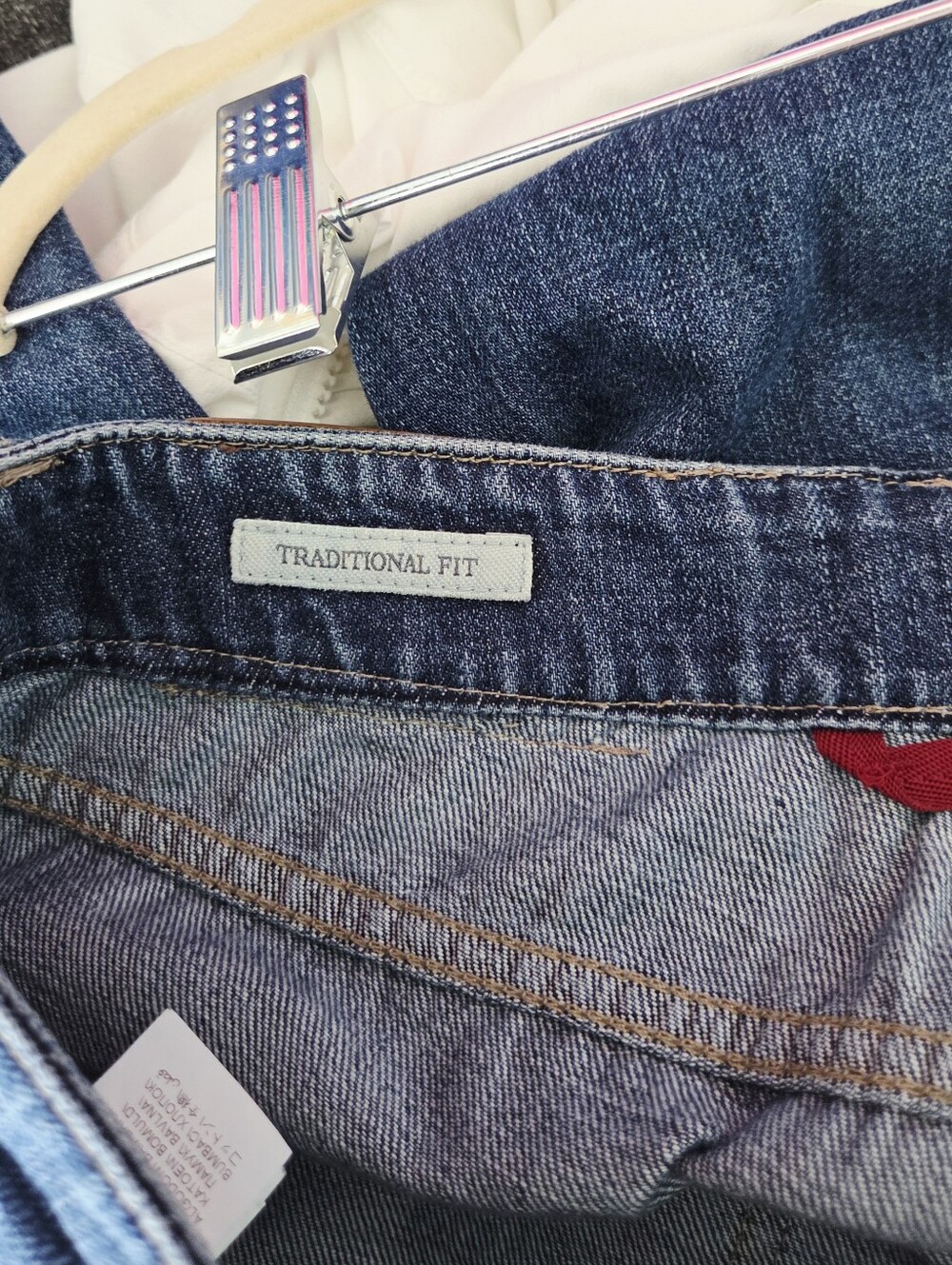 Brulello Cucinelli Lightweight denim traditional fit five-pocket trousers Sz 50 - Picture 7 of 15